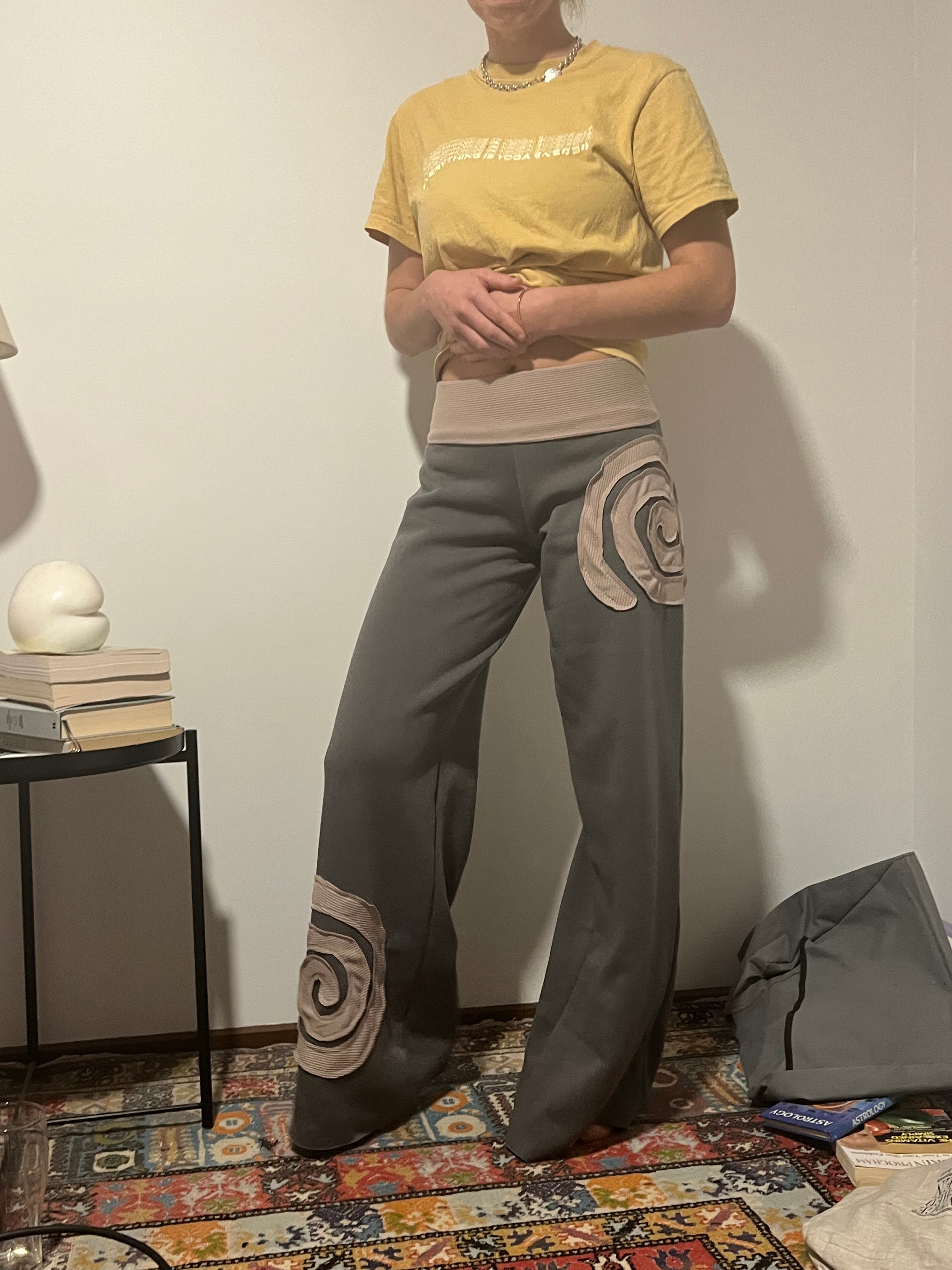 I Am Spiralling Pants - Slate & Dusk