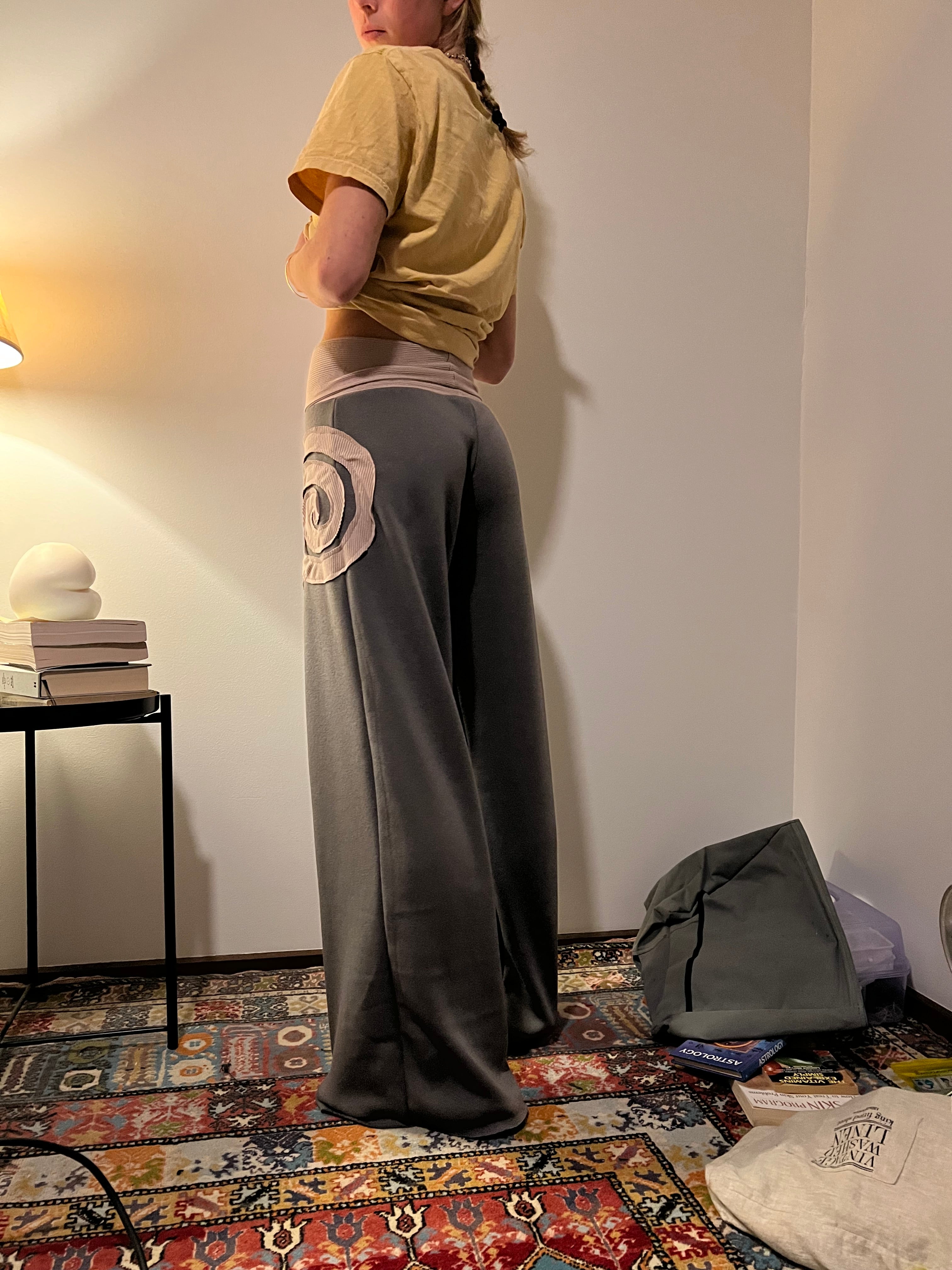 I Am Spiralling Pants - Slate & Dusk