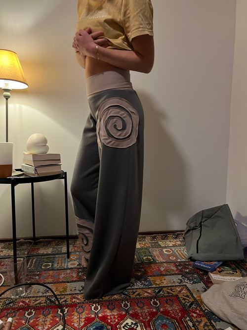 I Am Spiralling Pants - Slate & Dusk